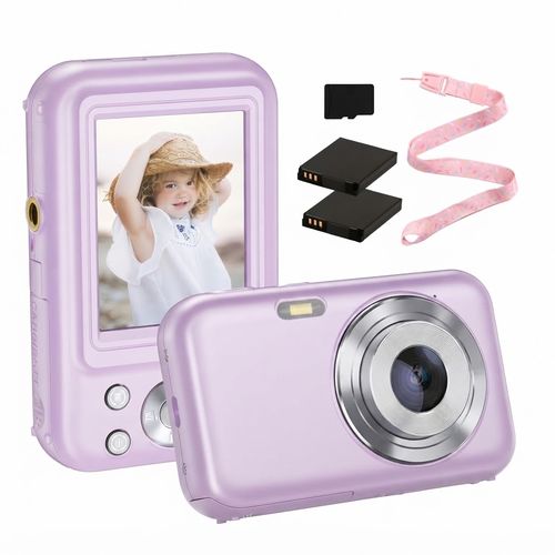 SIXTARY DC406 Purple Kids Camera, 1080p